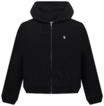 Hellstar Essentials Zip Up Hoodie Black