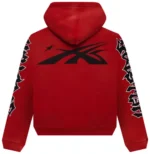 Hellstar Halloween Skeleton Airbrushed Hoodie Red